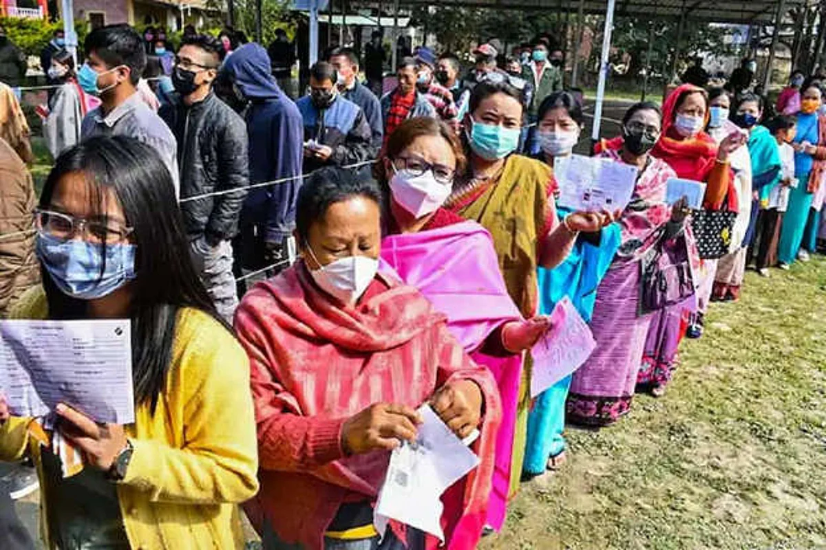 Manipur Election 2022 Live: दूसरे चरण में दोपहर एक बजे तक 47.16 फीसदी वोटिंग