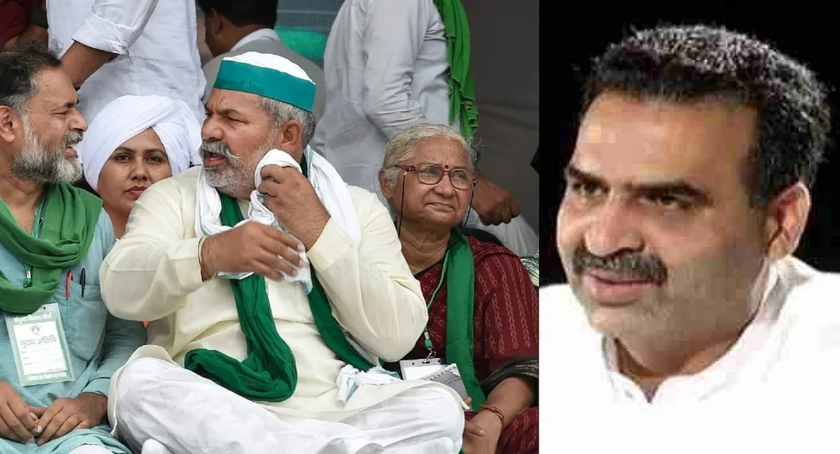 संजीव बालियान और राकेश टिकैत