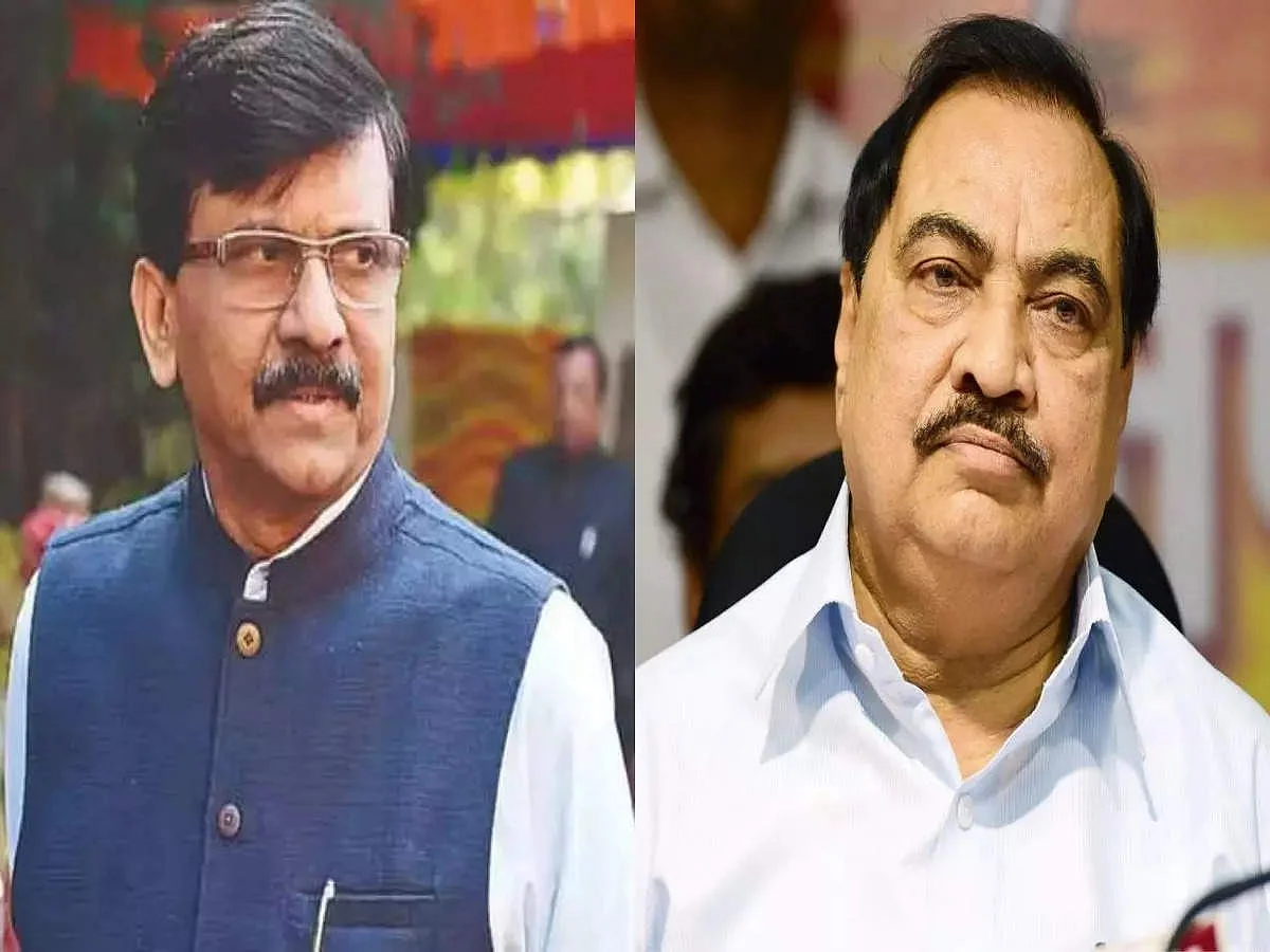 मुंबई पुलिस का दावा, संजय राउत और एकनाथ खडसे को असामाजिक तत्व बताकर किए गए फोन टैप