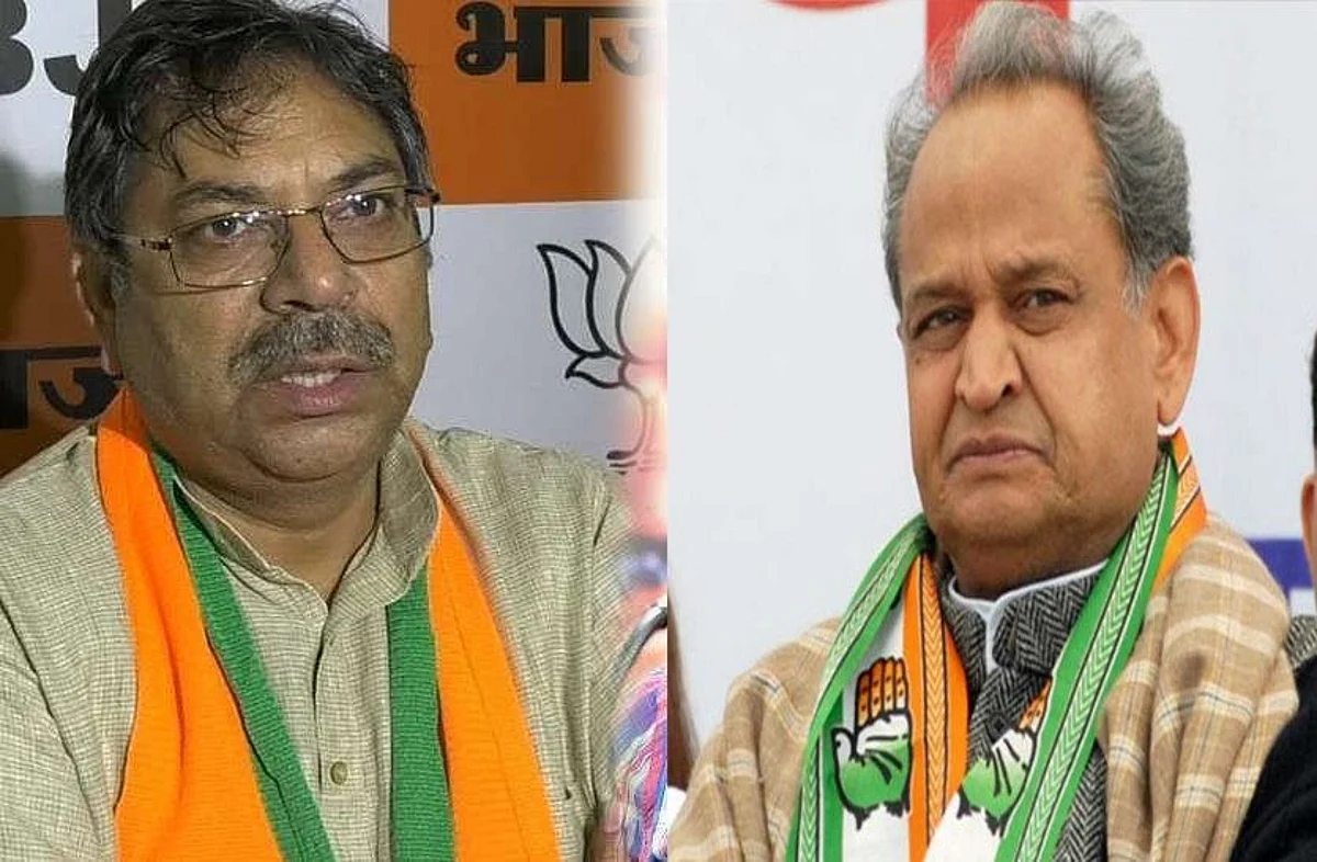 बीजेपी प्रदेशाध्यक्ष सतीश पूनिया: पहली बार अशोक गहलोत को पार्टी के भीतर और बाहर चुनौती मिली है