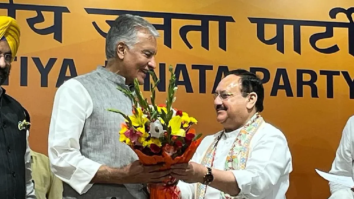 कांग्रेस को एक ओर झटका: पंजाब के दिग्गज सुनील जाखड़ भाजपा में शामिल