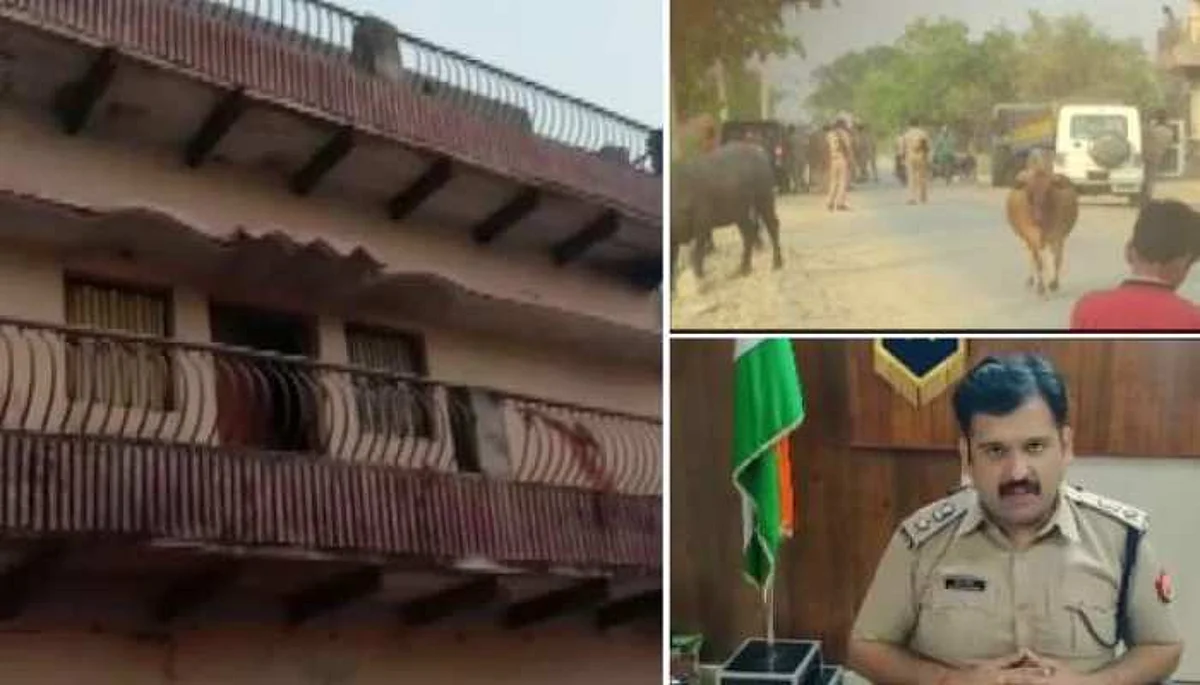 UP: चंदौली में गैंगस्टर के घर पुलिस रेड के दौरान बेटी की हत्या, मारपीट के आरोप में SHO निलंबित