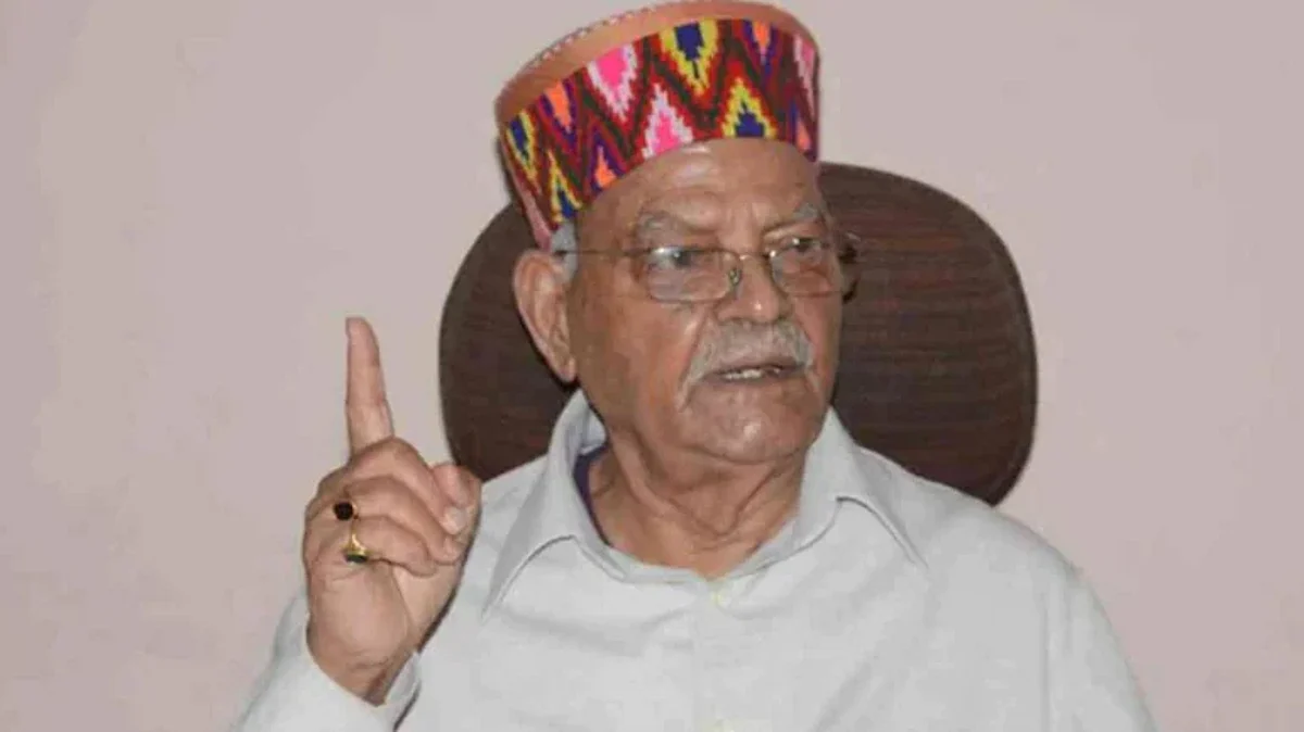 नहीं रहे पूर्व केंद्रीय मंत्री पंडित सुखराम: भ्रष्टाचार मामले गए थे जेल, ऐसा रहा राजनीतिक जीवन