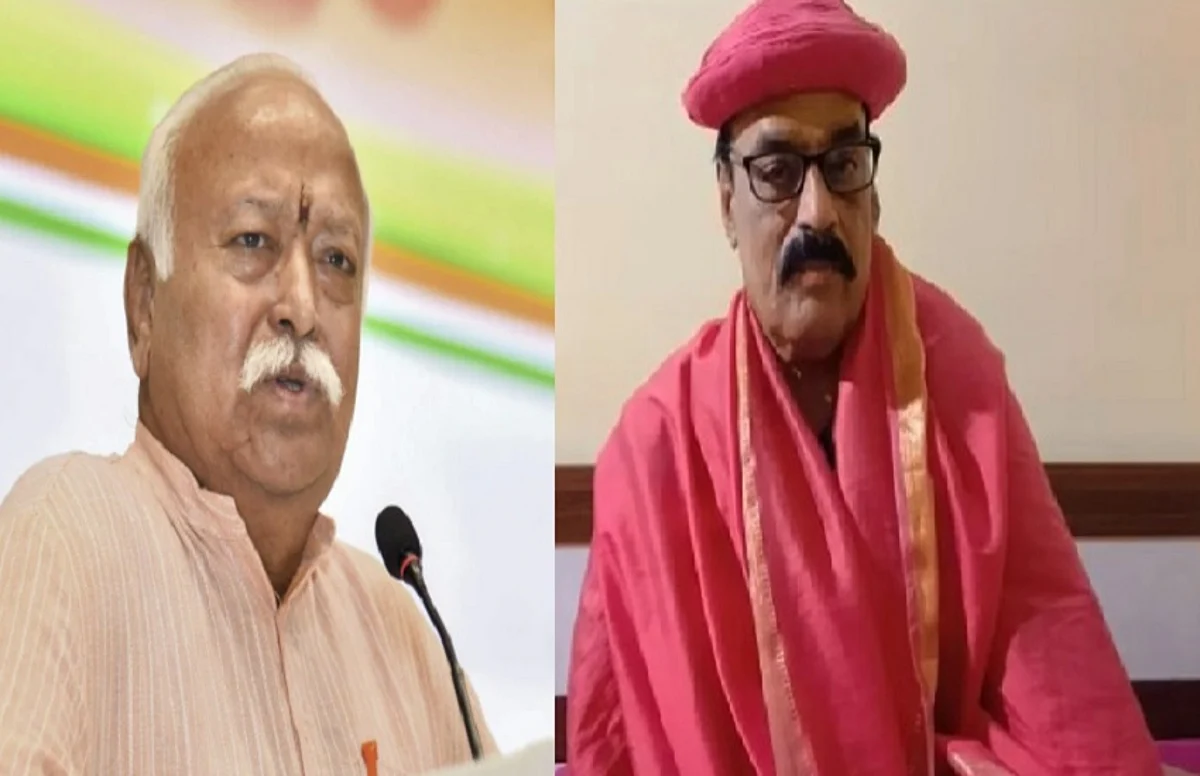 मोहन भागवत के बयान पर विश्वनाथ मंदिर के पूर्व महंत का पलटवार, BJP पर लगाया मुस्लिम वर्ग को खुश करने का आरोप