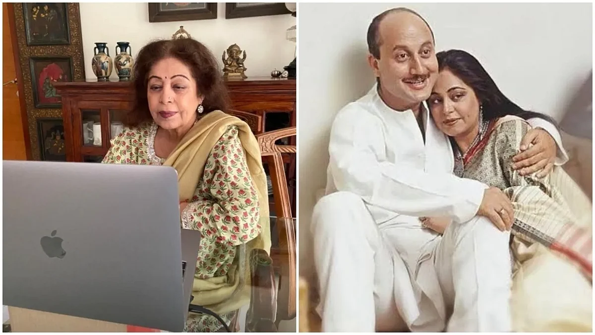 जब अनुपम खेर से शादी करने के लिए किरण खेर ने दिया था अपने पति को तलाक.....