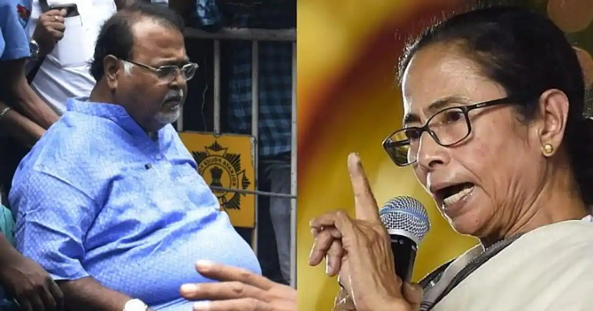 ममता ने मंत्री से मुंह फेर लिया है।