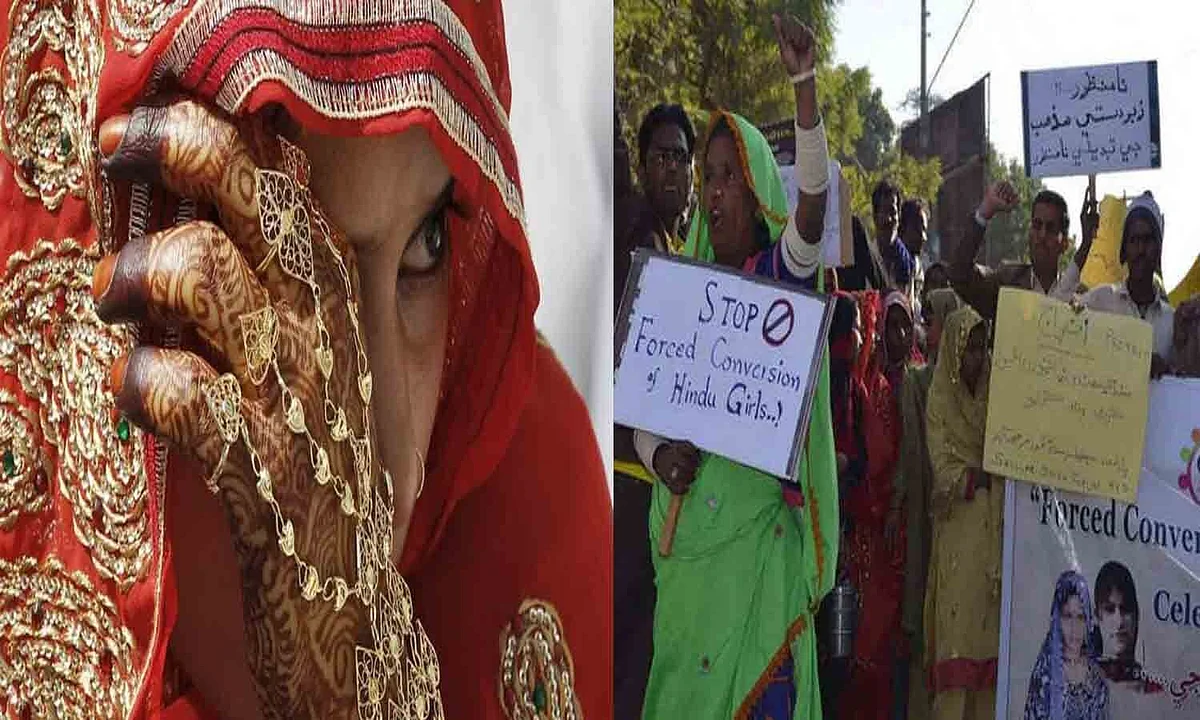 पाकिस्तान में हिन्दुओं पर अत्याचार जारी, धर्म परिवर्तन करवा कर हिन्दू लड़की से जबरन रचाई शादी