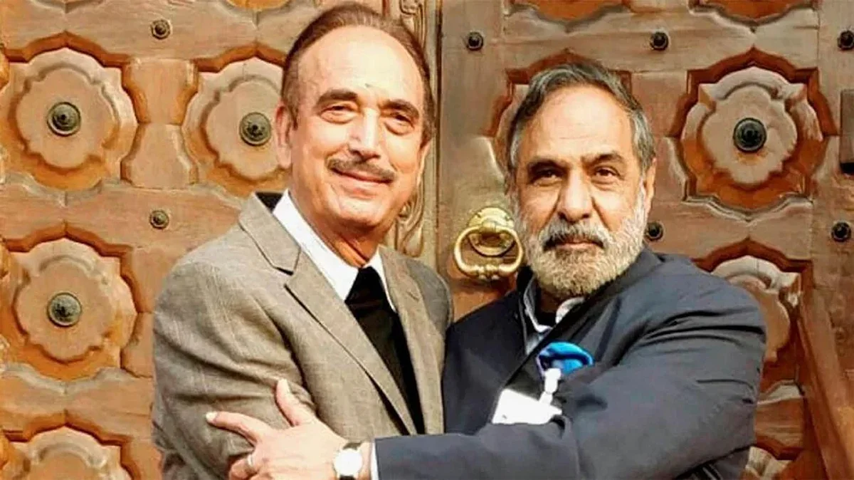 Anand Sharma And Gulam Nabi Azad- Since Independence