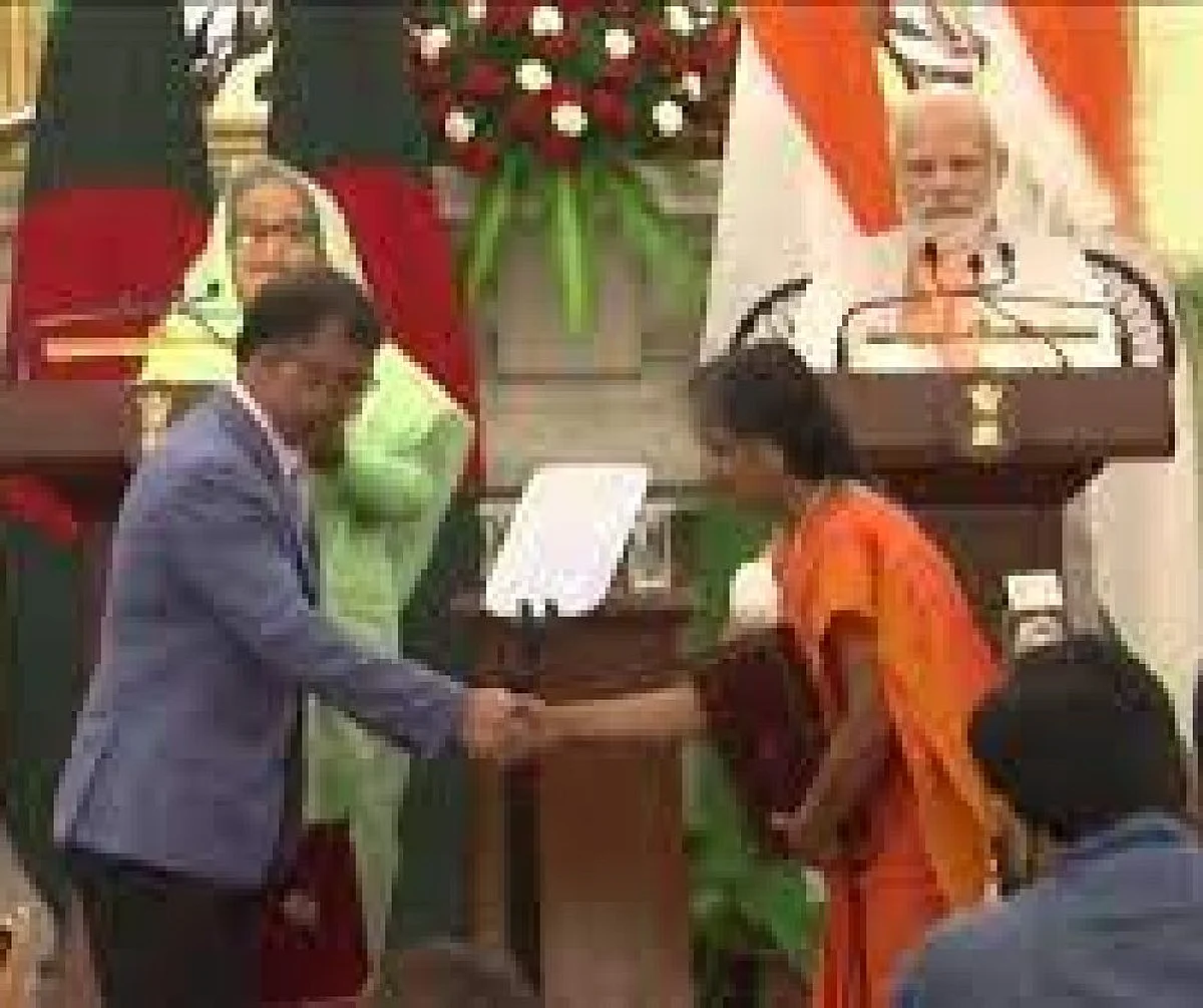 भारत-बांग्लादेश के बीच हुए 7 MOU, पीएम मोदी बोले- 'नई ऊंचाइयां छुएंगे दोनों देशों के संबंध'