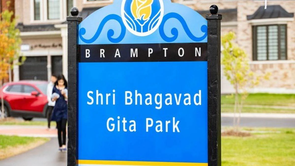 कनाडा में 'श्री भगवद गीता पार्क' में तोड़फोड़: भारत ने की सख्त कार्रवाई की मांग