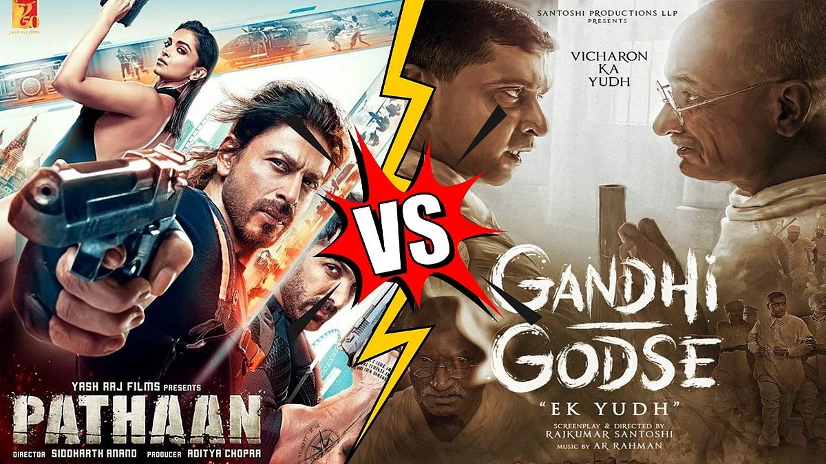 Pathaan Vs Gandhi Godse