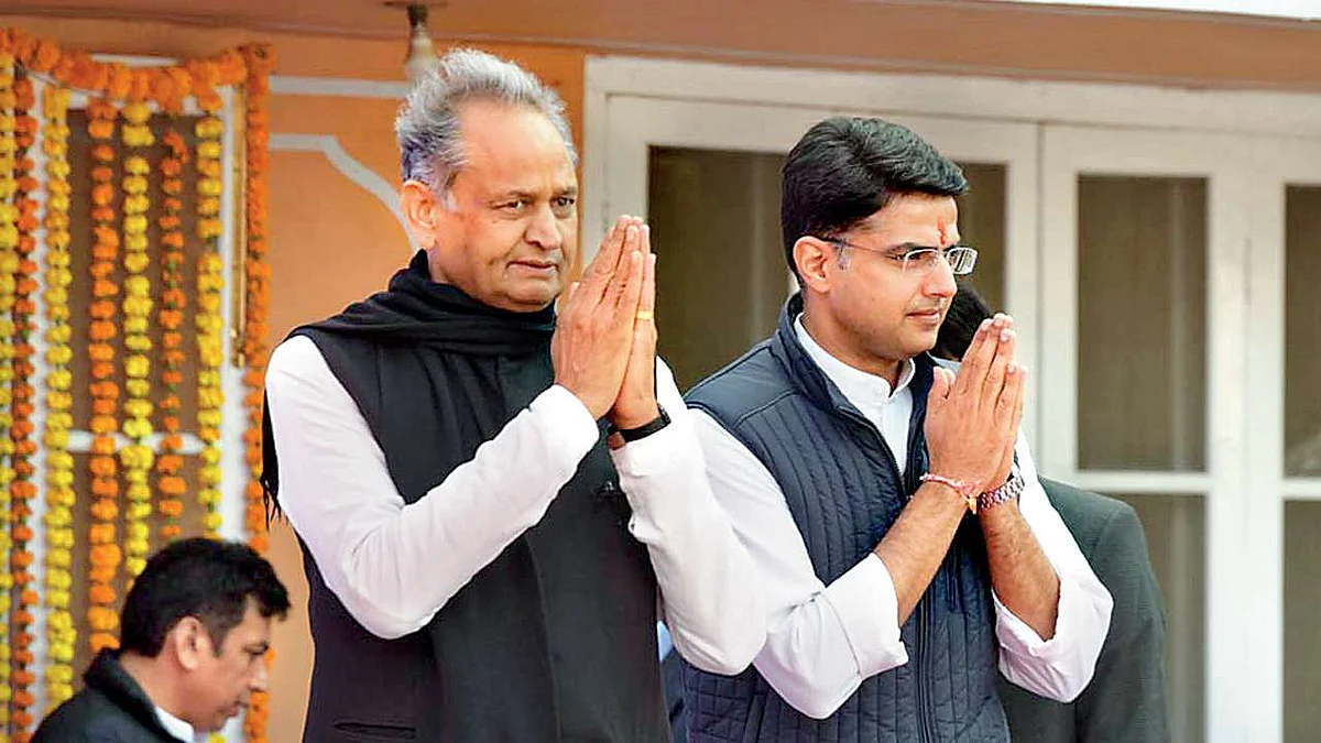 सचिन पायलट को मेरे बेटे की जिम्मेदारी लेनी चाहिए: अशोक गहलोत