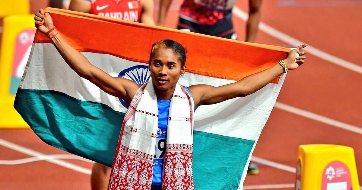 19 दिन में 5 गोल्ड जीतने वाली हिमा दास का स्वर्मिण दौर..