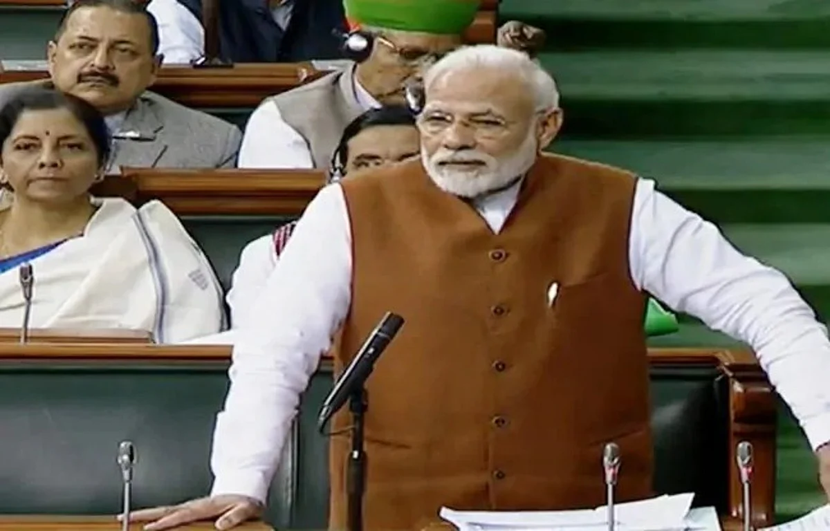 लोकसभा में पीएम मोदी के भाषण की मुख्य बातें….