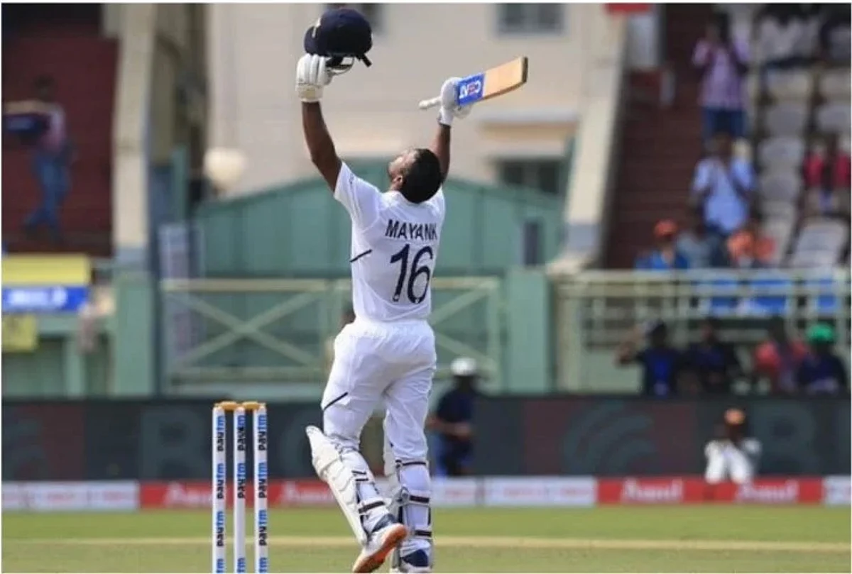 #INDvSA – मयंक अग्रवाल ने जमाया दोहरा शतक..