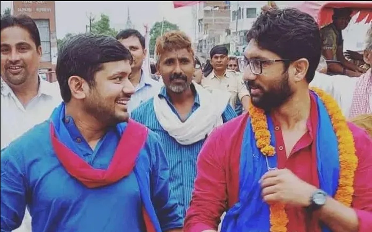पूर्व JNU अध्यक्ष कन्हैया कुमार और जिग्नेश मेवानी आज आएंगे ‘हाथ’ के साथ