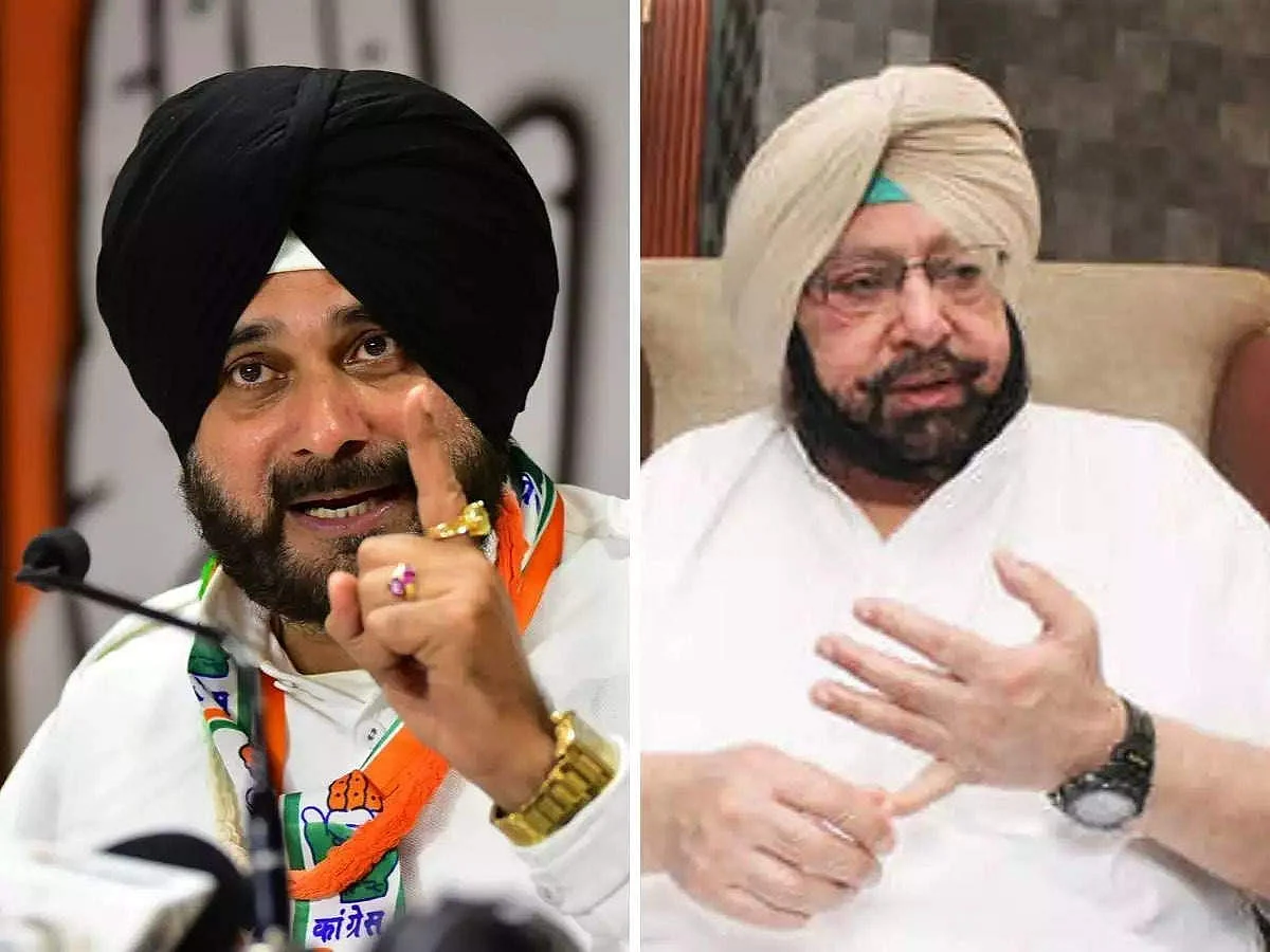 पंजाब में कांग्रेस को कैप्टन की तरह चलाना चाहते थे नवजोत