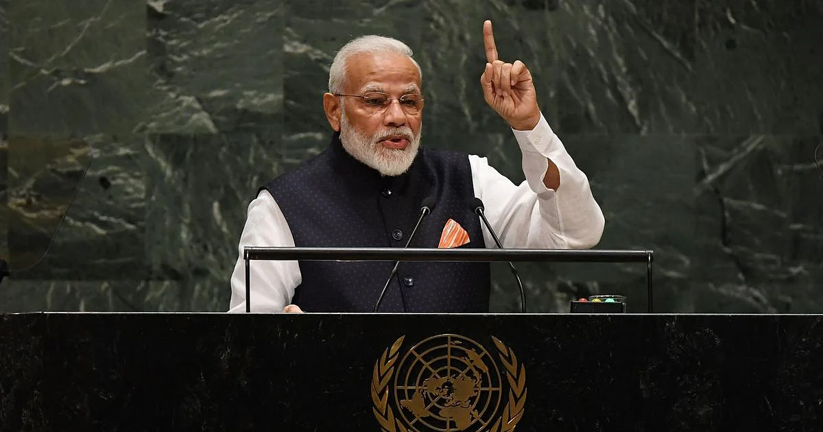 संयुक्त राष्ट्र में 3 महापुरुषों का जिक्र: मोदी ने चाणक्य की कूटनीति, दीनदयाल के अंत्योदय और टैगोर के निर्भयता के सिद्धांत का हवाला दिया