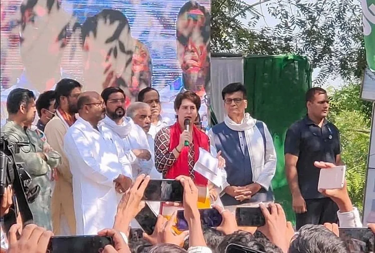 कांग्रेस ने यूपी विधानसभा चुनाव के लिए ‘प्रतिज्ञा यात्रा’ शुरू की, प्रियंका गांधी ने किए बड़े वादे – 20 लाख सरकारी नौकरियां, बिजली बिल माफ