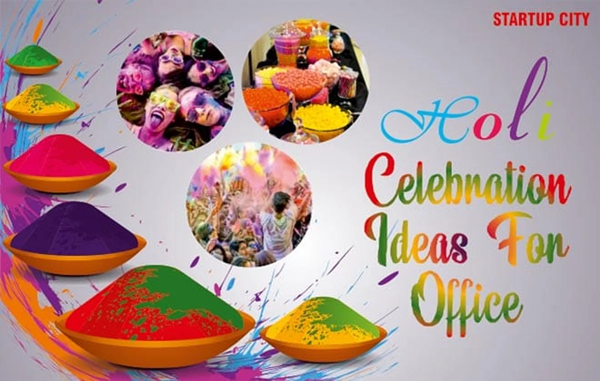 CELEBRATE THE SPIRIT OF HOLI AT WORK- 6 HOLI CELEBRATION IDEAS FOR OFFICE
