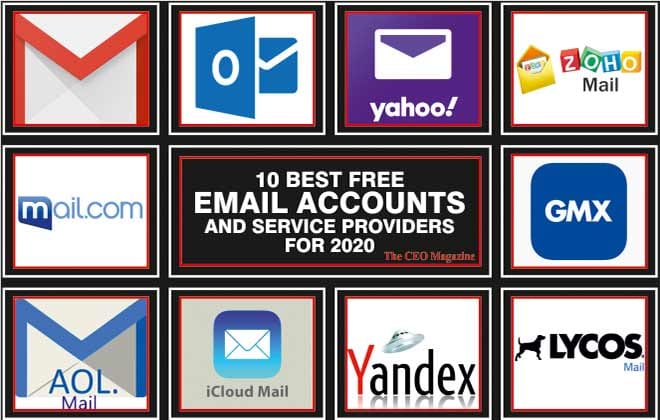 10 Best Free Email Accounts and Service Providers for 2020
