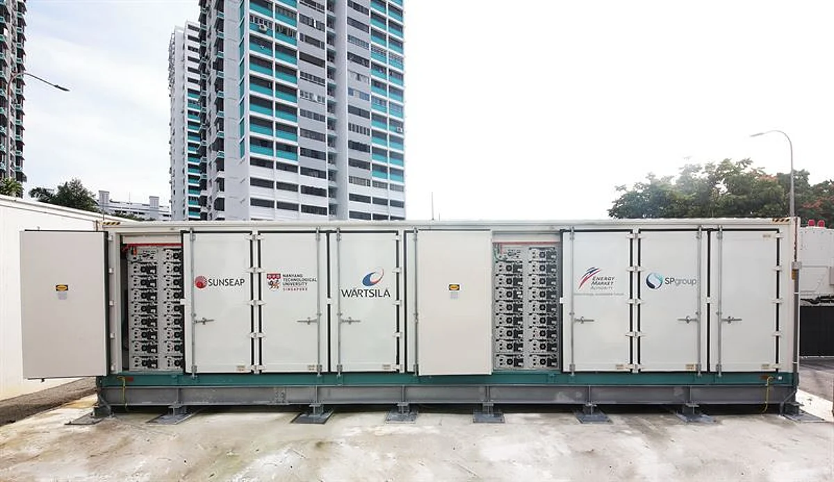 Wartsila Suplies Energy Storage System to Singapore