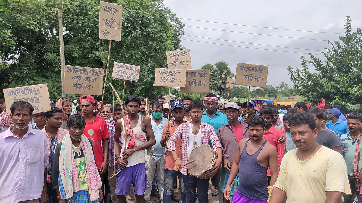 Protests by NTPC Kaniha Coal Mine Affected Villagers Enter 25 Days