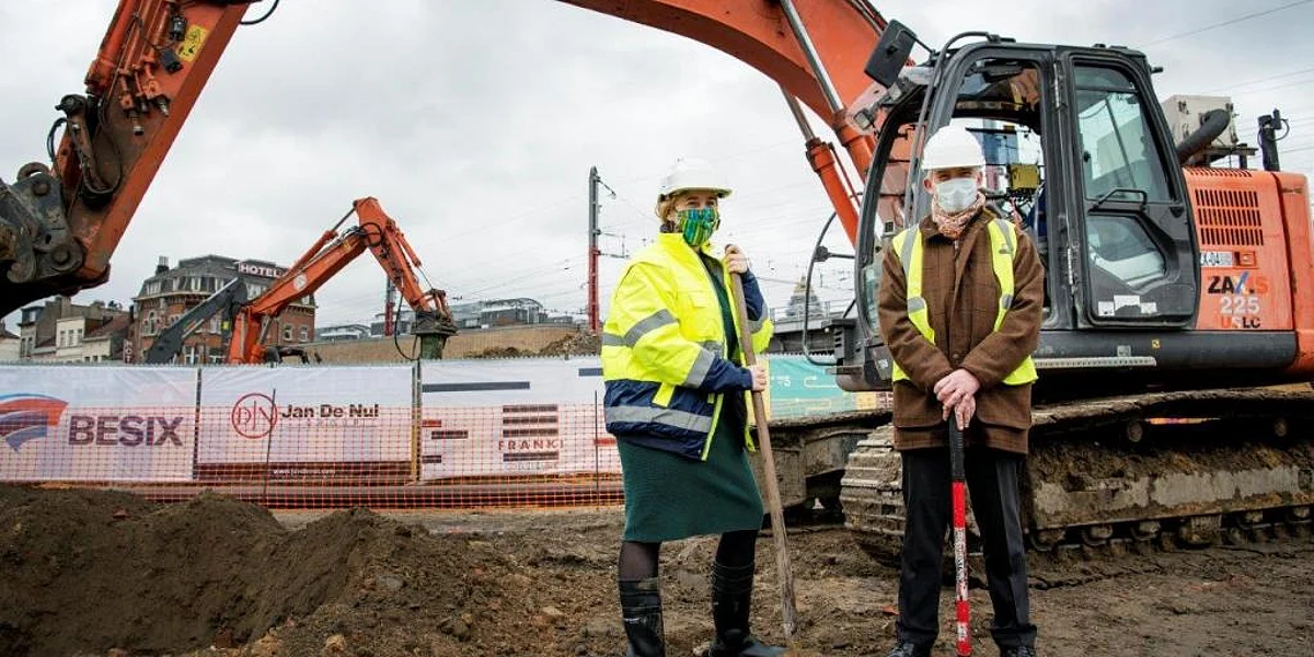 Jan De Nul, Besix & Franki Construct start Construction
