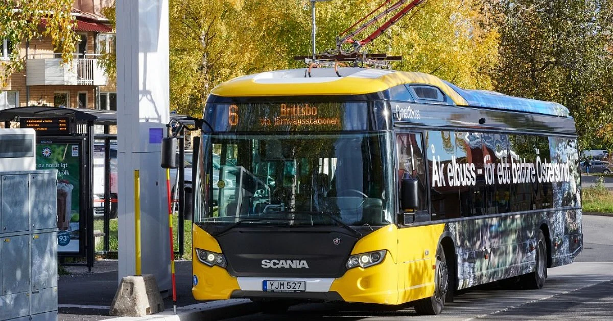 Ostersund Expands Electric Bus Operations with Scania Citywide
