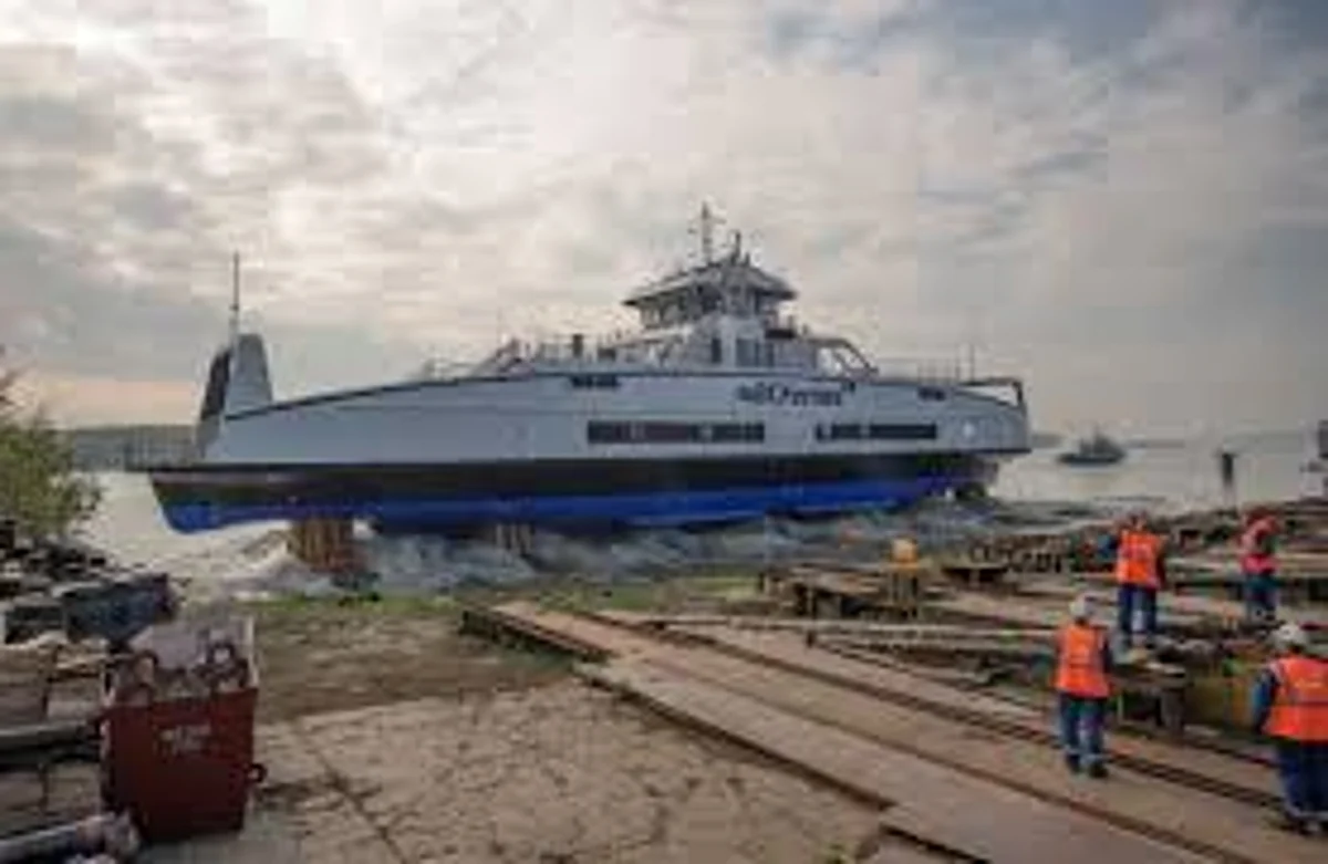 Damen Launches Third Island Class vessel for BC Ferries