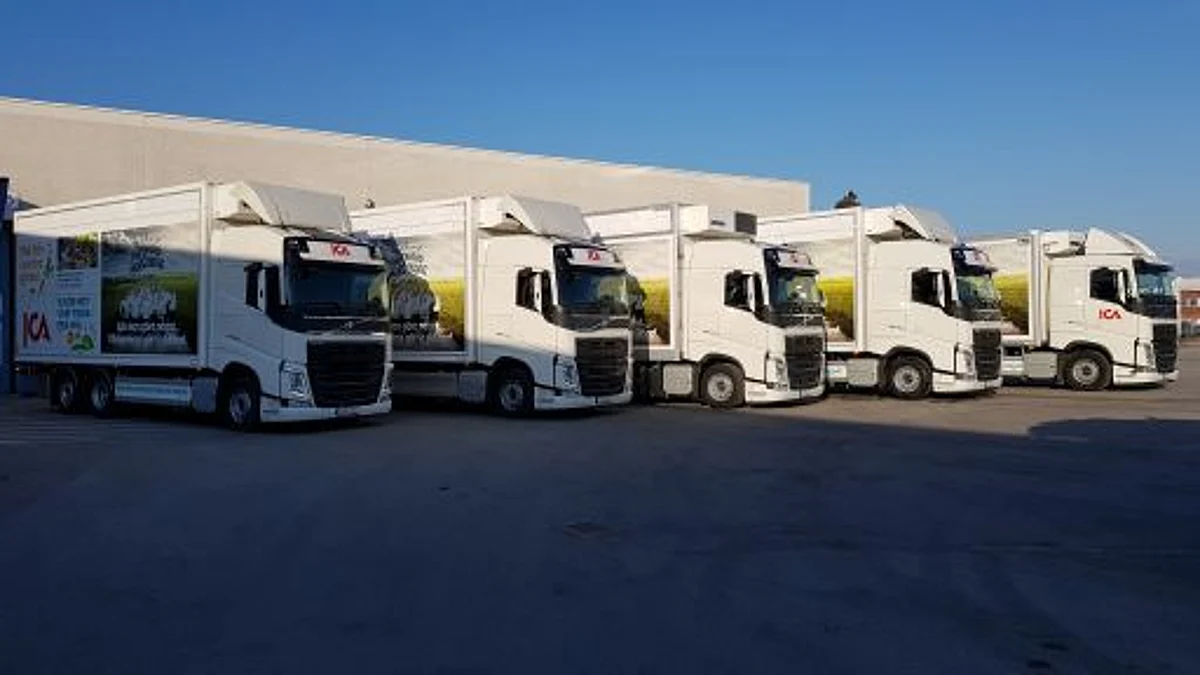 Volvo Trucks & ICA Sweden Cut Eco Prints in Goods Transport