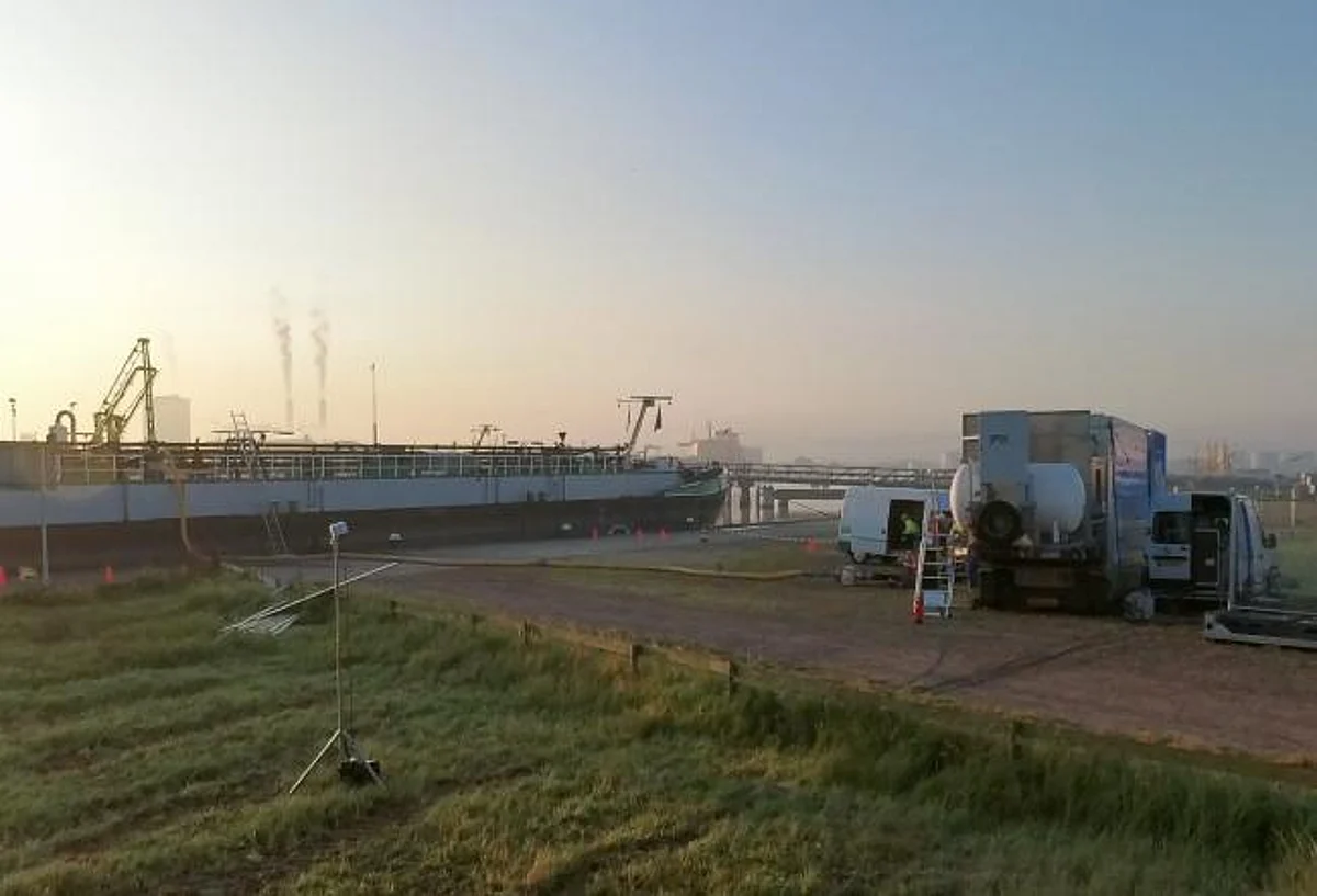 Amsterdam Port Facilitates Degassing Tests for Barges