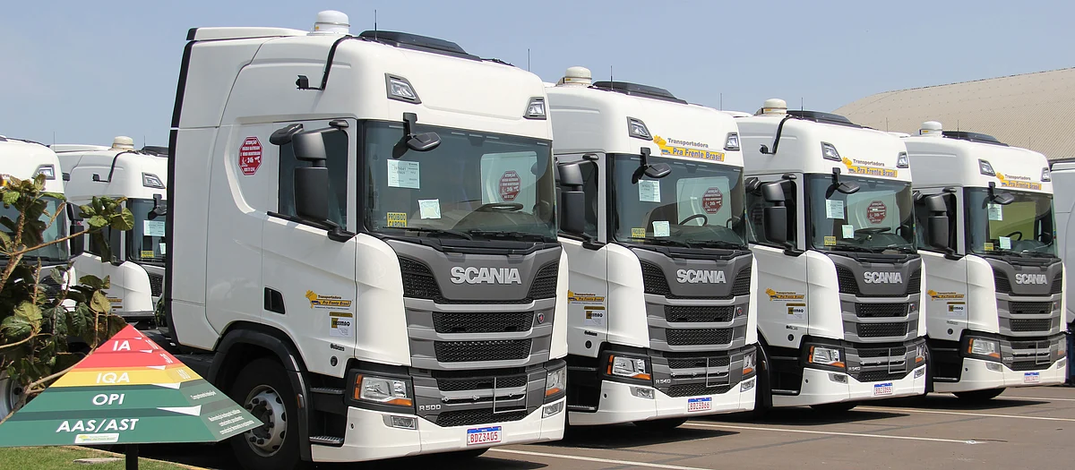 Brazilian Haulier Pra Frente Brasil Invests in 92 Scania Trucks