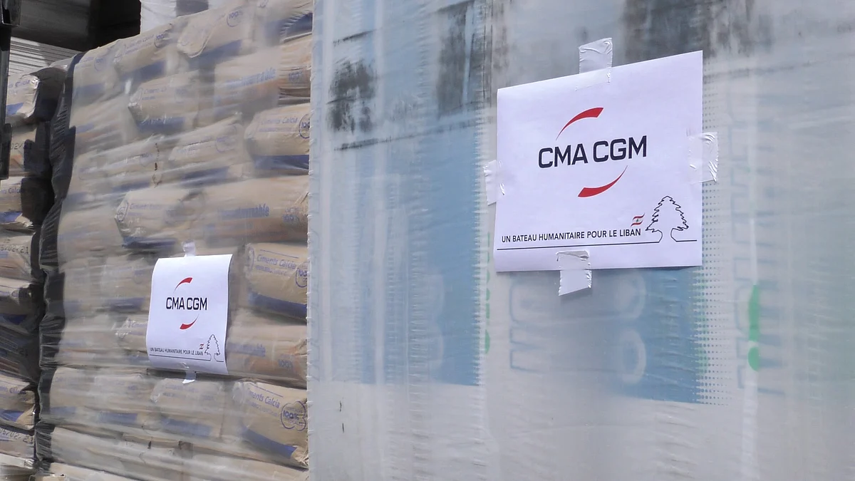 CMA CGM Foundation Ships 32 Containers to Beirut