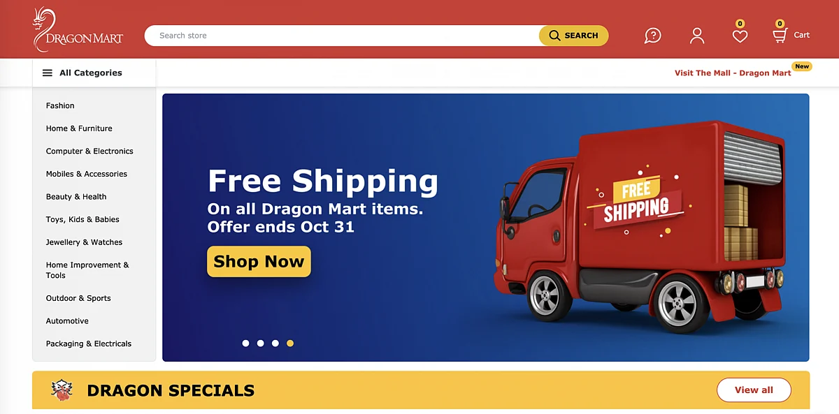 Dragon Mart Launches E-Commerce Platform