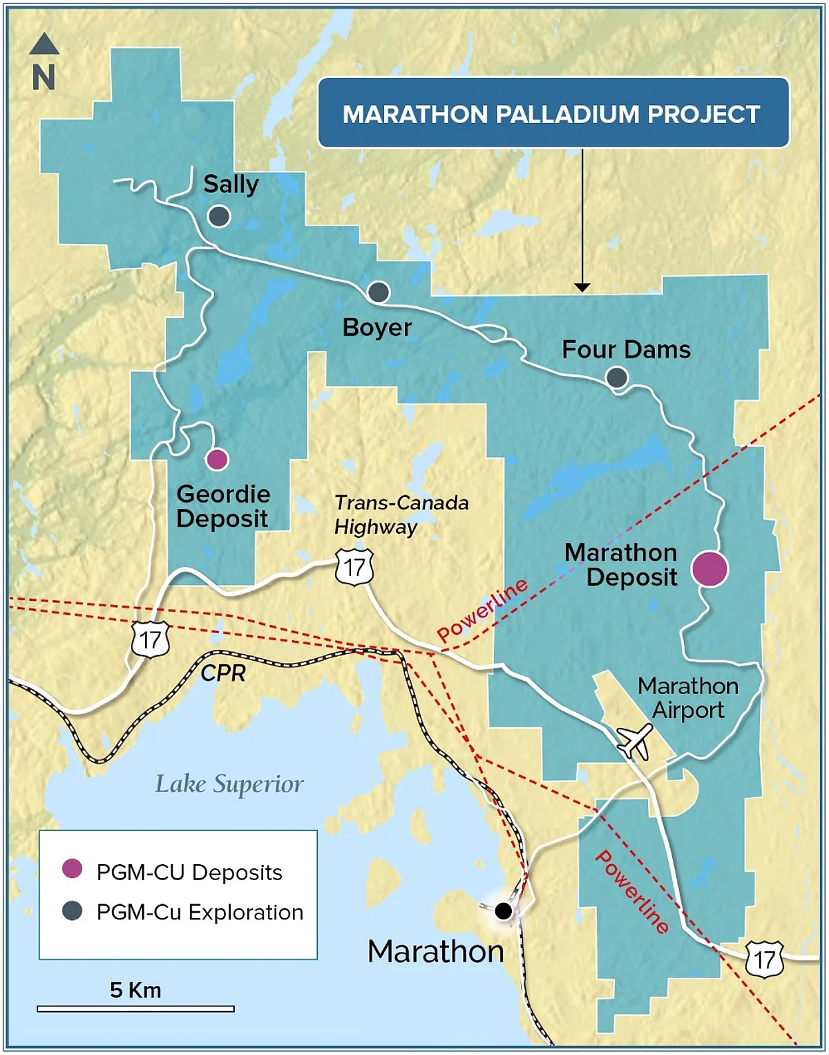 Generation Mining Palladium Mineralization at Marathon Deposit