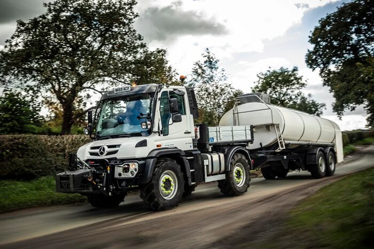 Unimog Delivers Milk & Cost Savings