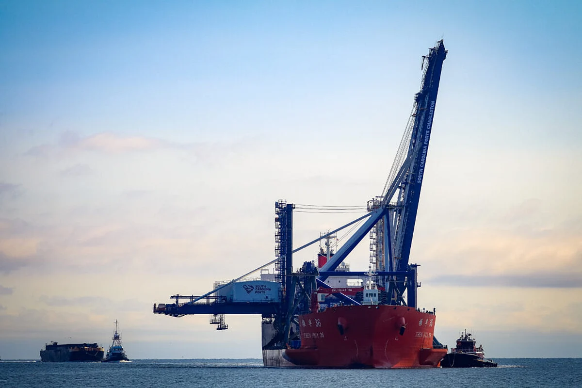 SC Ports Welcomes Two New Ship to Shore Cranes