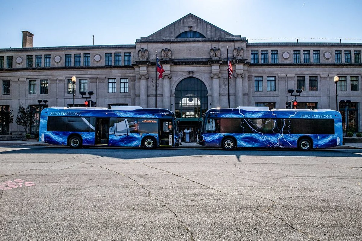 BYD Electric Buses tofor Macon-Bibb County Transit Authority