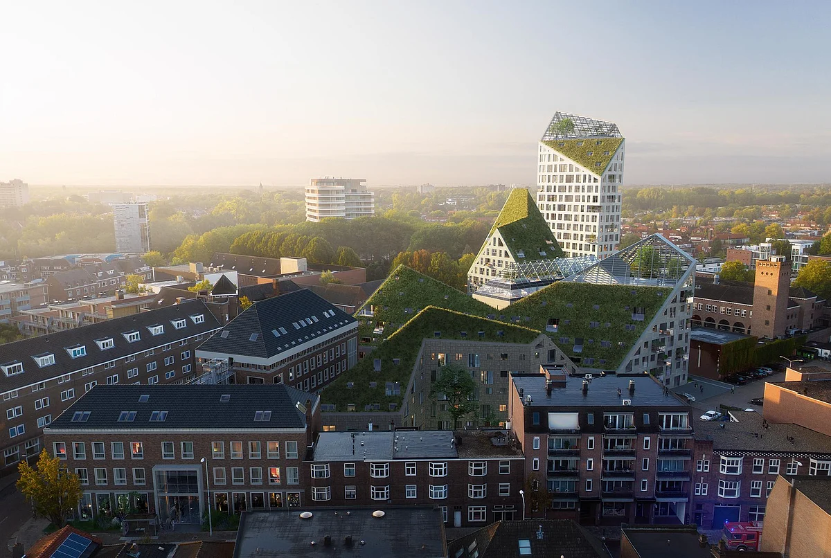 7 Buildings of Nieuw Bergen Named in Eindhoven