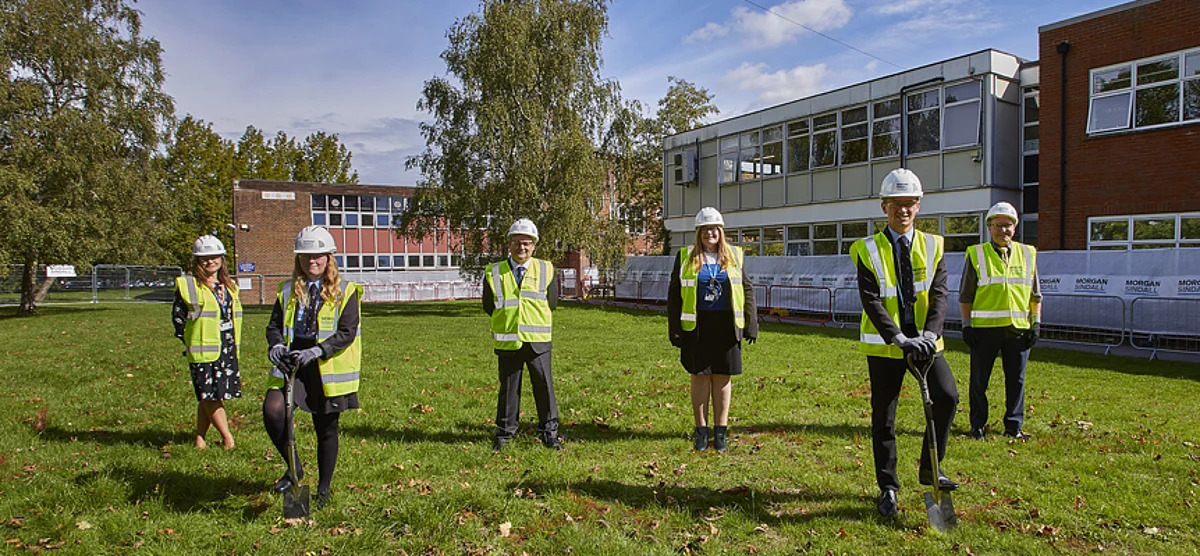 Ash Manor School Performing Arts Centre Breaks Ground