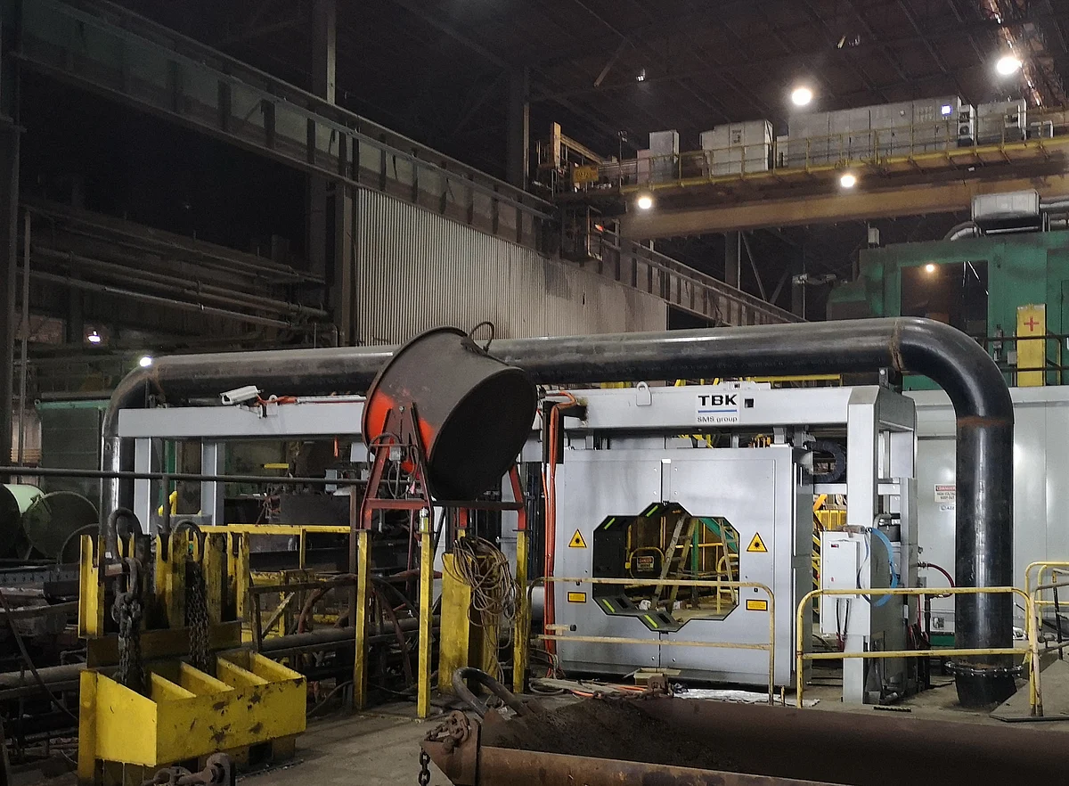 Masteel Orders Laser Measuring Device from TBK for Section Mill