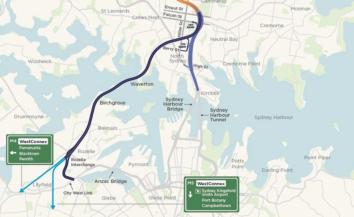 NSW Shortlists Development Partners for Western Harbour Tunnel