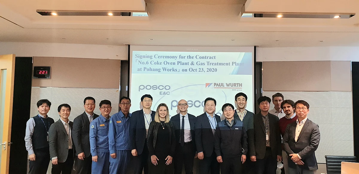 Paul Wurth to Build Coke Oven at Pohang Steelworks of POSCO