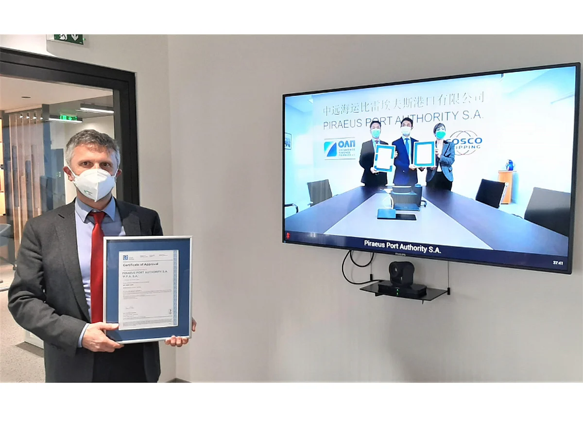 Piraeus Port Authority Awarded ISO Management Certificates