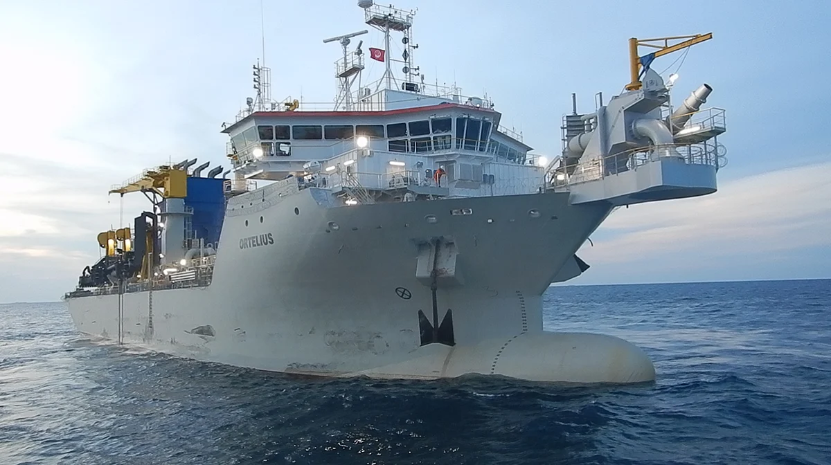 Keppel Delivers Trailing Suction Hopper Dredger to Jan De Nul