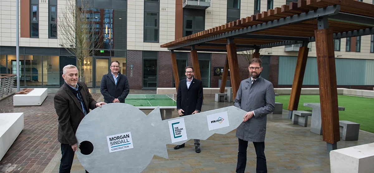 Morgan Sindall Completes Slate Yard Ahead of Schedule