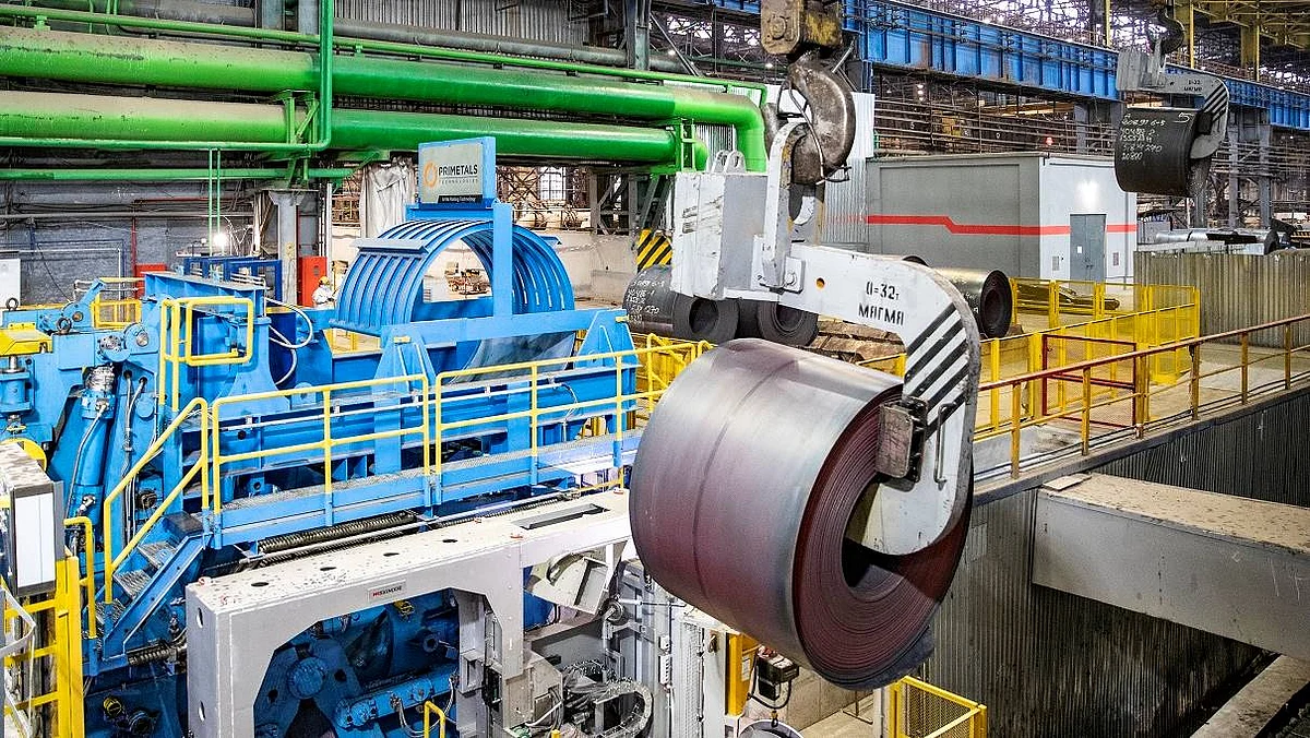 Metinvest Upgrading Hot Strip Mill Coiler at Ilyich Steel
