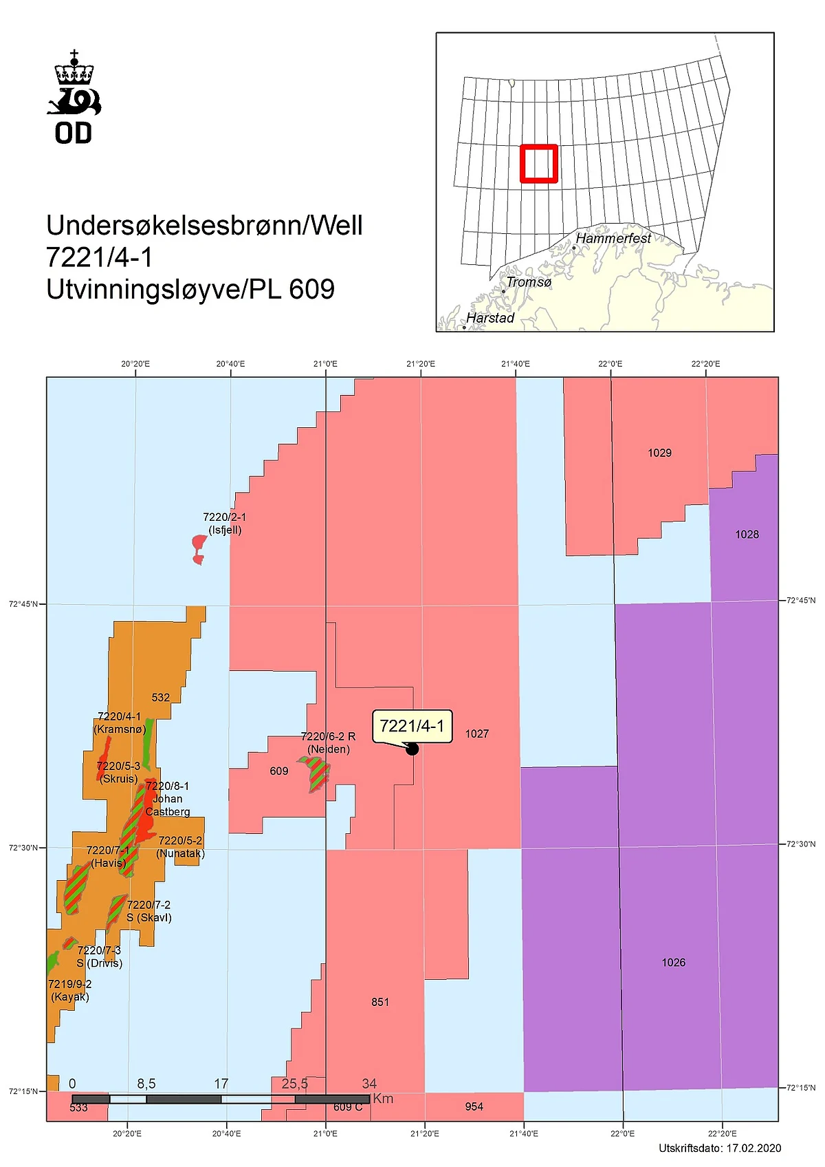 Lundin Energy Dry Well East of Johan Castberg in the Barents Sea