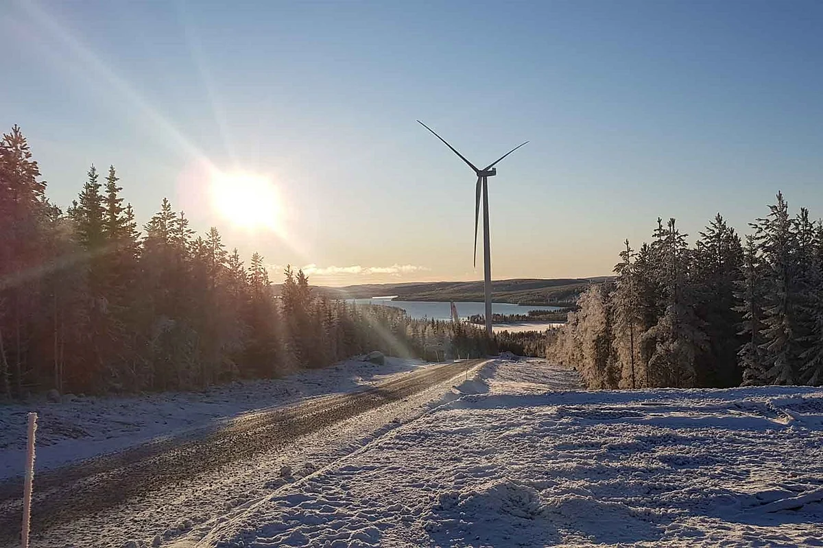 Nysater Onshore Wind Farm in Sweden Starts Production